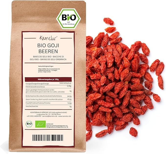 2KG Bacche di Goji bio essiccate