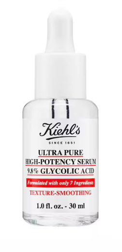prodotto per esfoliazione viso: KIEHL'S Ultra Pure High-Potency Serum 9.8% Glycolic Acid 