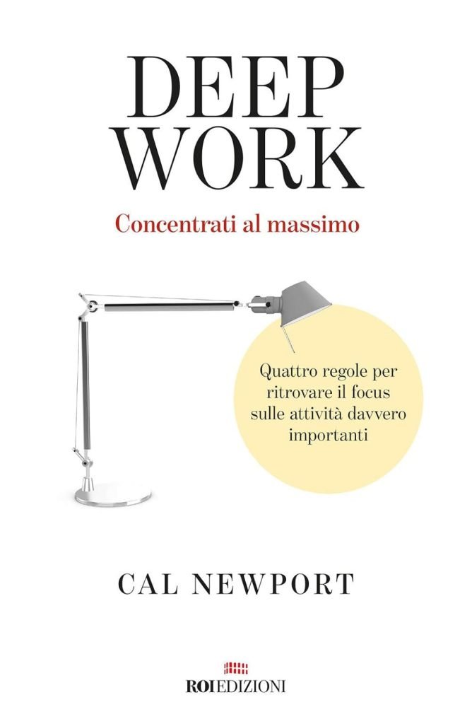 copertina libro Deep Work di Cal Newport