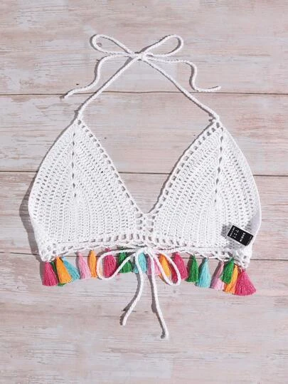 TOP CROCHET SHEIN