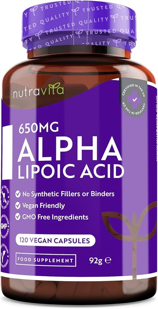 NUTRAVITA Acido Alfa Lipoico 650 mg