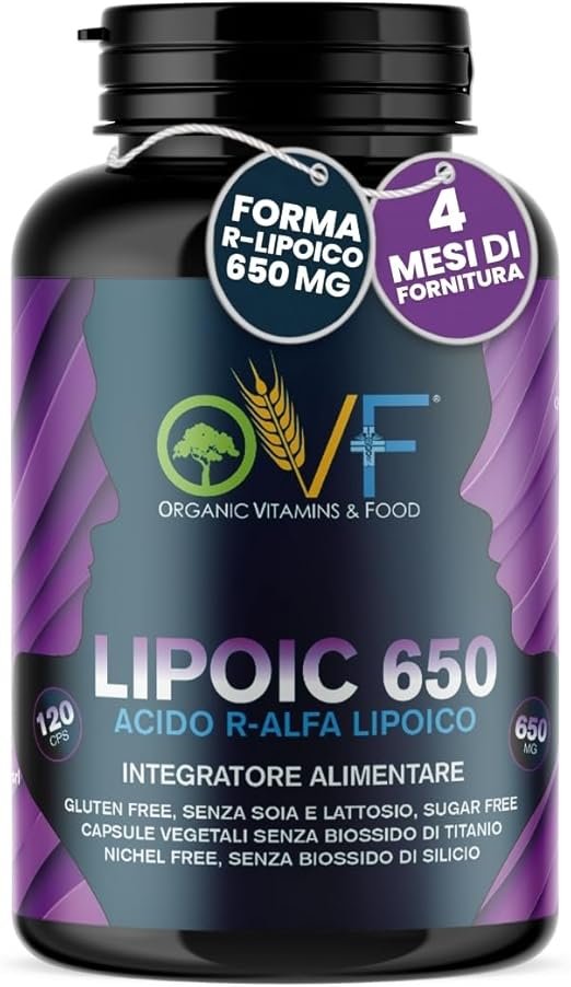 OVF Acido R-Alfa Lipoico 650 mg