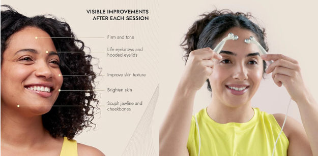 SCheda dei risultati con microcorrente e nanocorrente con il dispositivo MYOLIFT MINI 
