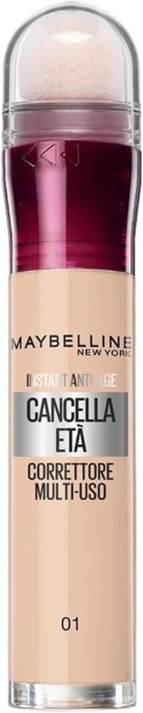 correttore maybelline cancella età per base viso naturale