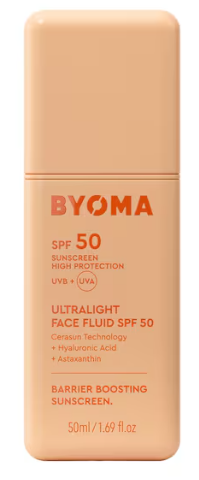 BYOMA Ultralight Face Fluid SPF 50