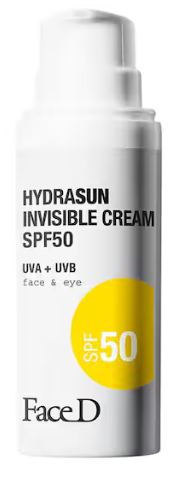 FACED Hydrasun Invisible Cream SPF50