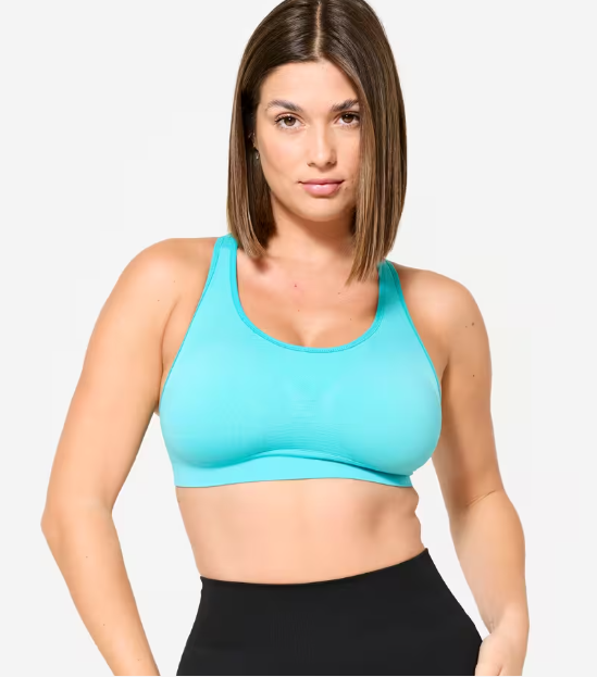 DECATHLON Reggiseno Sportivo senza cuciture