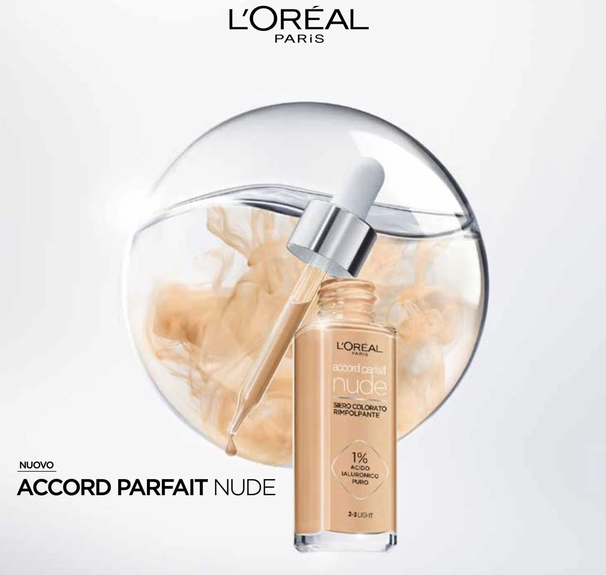 fondotinta low cost L'OREAL PARIS Accord Parfait Nude