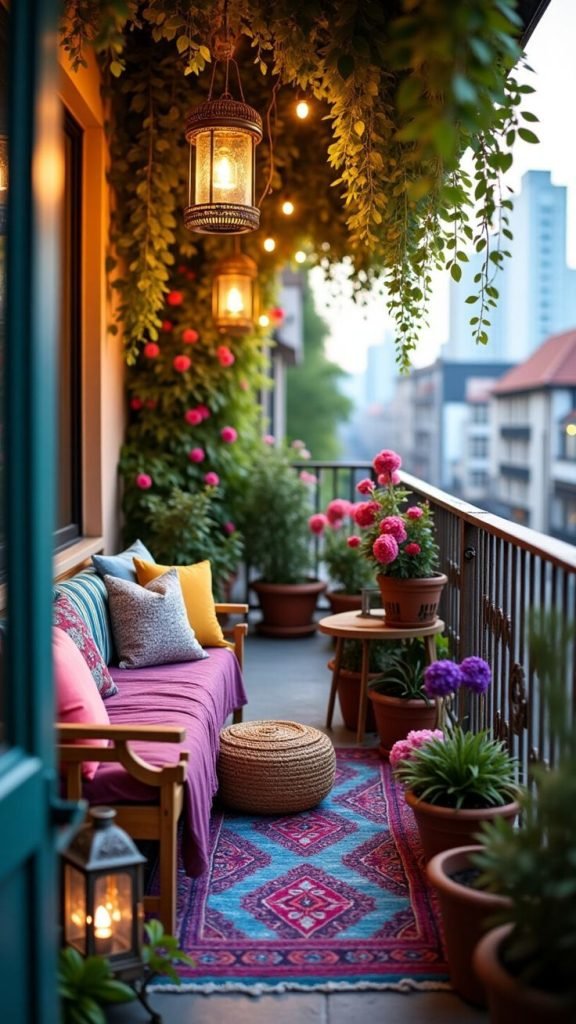 spunti creativi per arredare il balcone in primavera