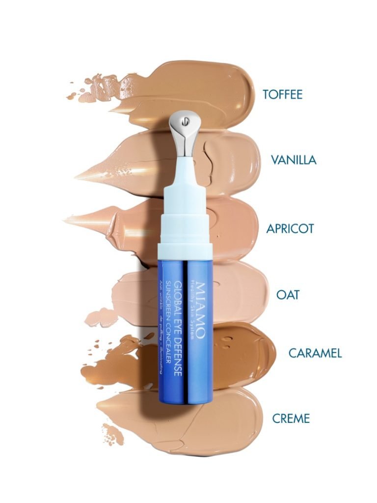 correttore miamo Global Eye DefenceSunscreen Concealer SPF 30 PA+++per base viso naturale