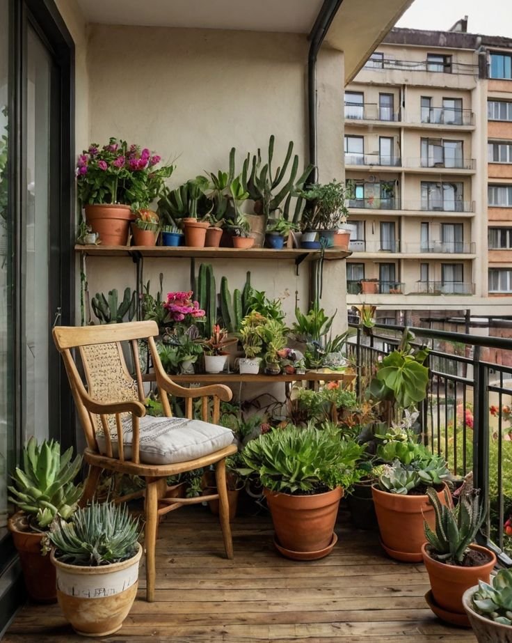 spunti creativi su come arredare il balcone in primavera con le piante