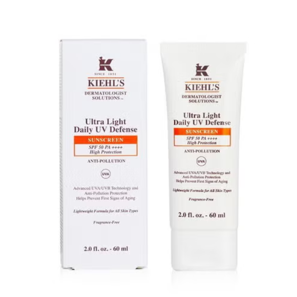 crema viso spf50 kiehl's ultra light daily uv defense sunscreen