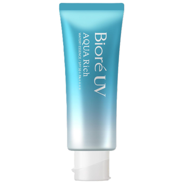 crema viso spf50 kao biore aqua rich watery essence