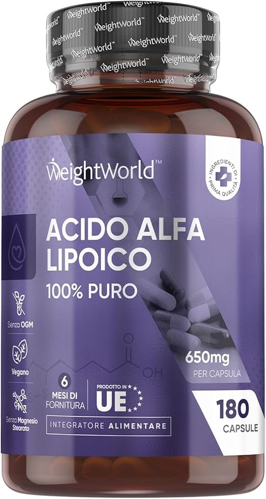 WeightWorld Acido Alfa Lipoico 650 mg