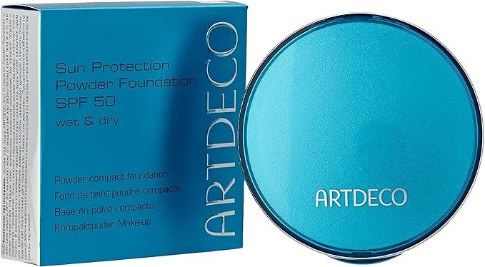 protezione solare da usare sopra il trucco ART DECO Sun Powder Foundation SPF50