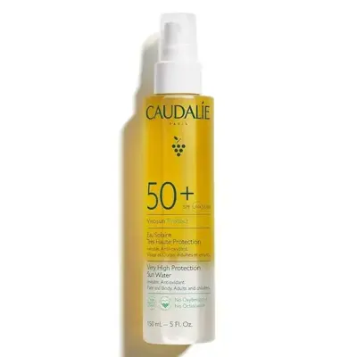 protezione solare da usare sopra il trucco CAUDALIE Vinosun Protect Acqua Solare SPF50