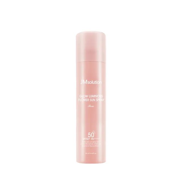protezione solare da usare sopra il trucco JMsolution Glow Luminous Flower Sun Spray Rose SPF50
