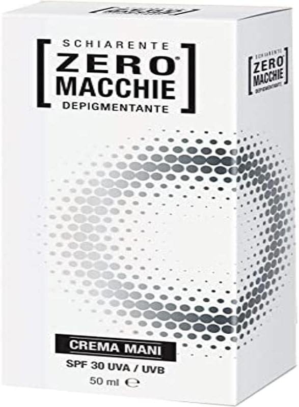 ZERO MACCHIE Schiarente depigmentante per macchie marroni sulle mani con spf30