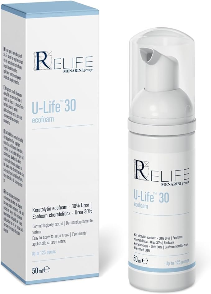U-Life 30 Ecofoam – Schiuma Cheratolitica con Urea 30% per una pedicure fai da te intensiva