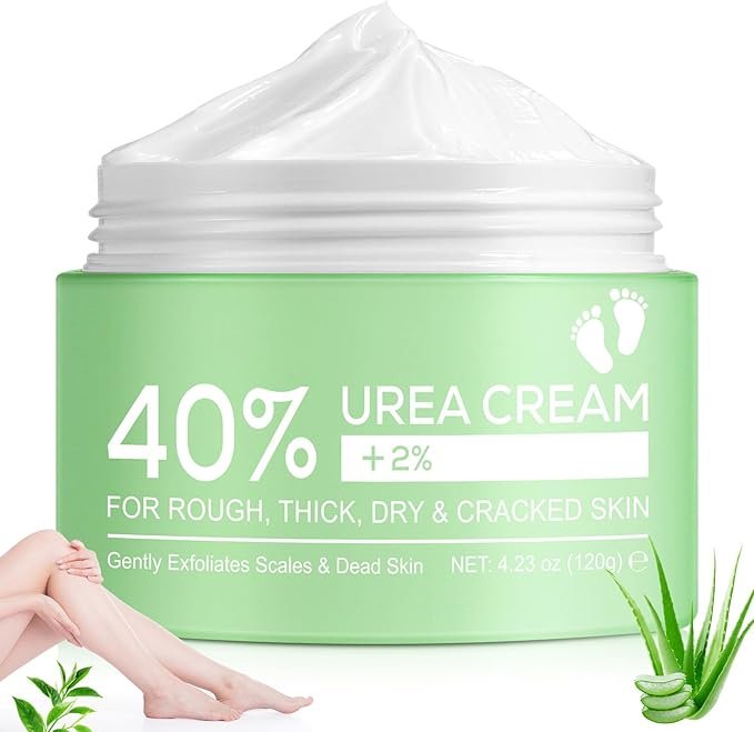 Crema Urea 40% – Idratazione Profonda per Piedi Secchi e Screpolati