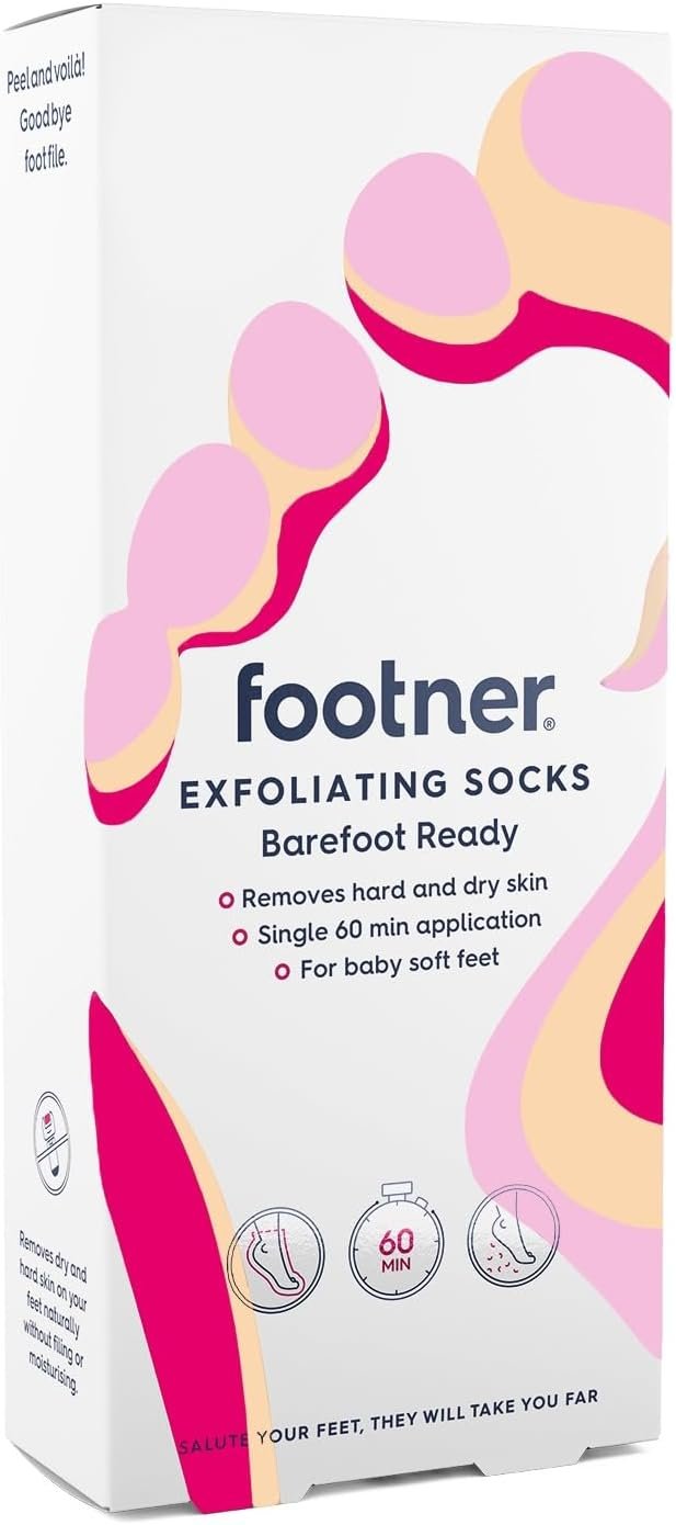 Footner Calzini Esfolianti – Pedicure fai da te professionale in 60 minuti