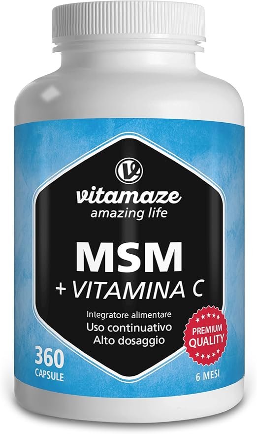 integratore per capelli VITAMAZE MSM + Vitamina C