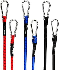 Pretex Set da 8 corde elastiche con gancio