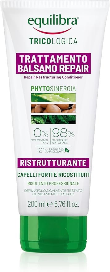 balsamo adatto al co wash Equilibra Trattamento Balsamo Repair per Capelli Trattati