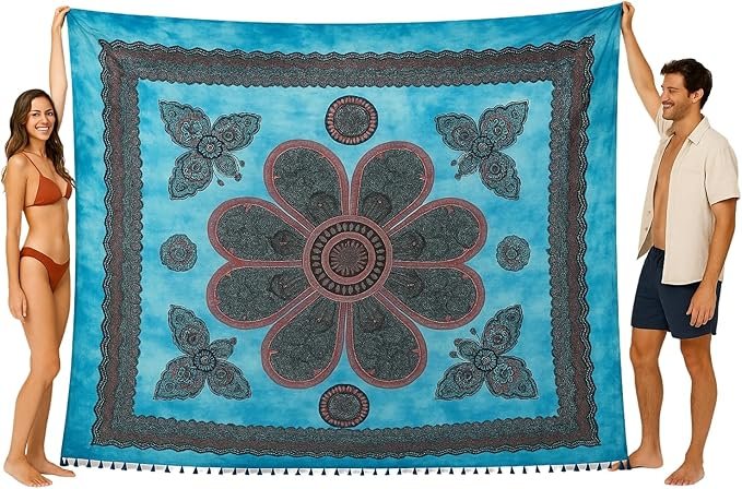 Telo matrimoniale 240x220 in cotone 100% 10 fantasie e colori diversi concetto di idee su cosa mettere nella borsa mare