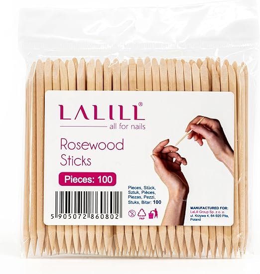 LALILL Bastoncini in Legno 100 Pezzi