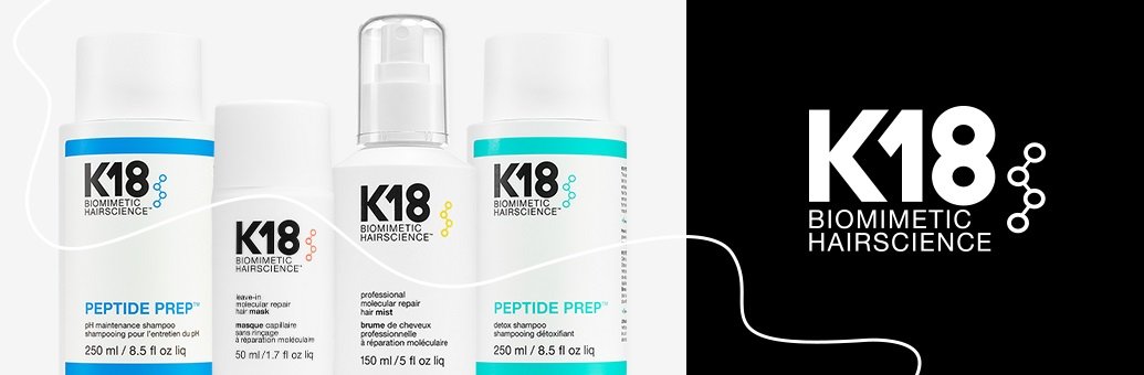 K18 BIOMIMETIC HAIRSCIENCE Hair Mask Leave in Molecular Repair + Peptide Prep +Hair Mist