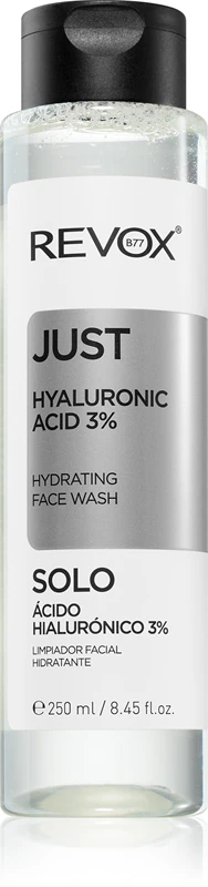 Revox Just Hyaluronic Acid 3% Detergente Viso Idratante all'acido ialuronico per la doppia detersione