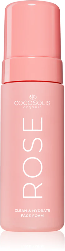 Cocosolis Rose Clean & Hydrate Face Foam Schiuma detergente viso effetto idratante
