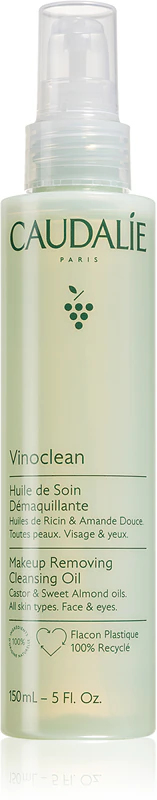 Caudalie Vinoclean Olio struccante detergente per la doppia detersione