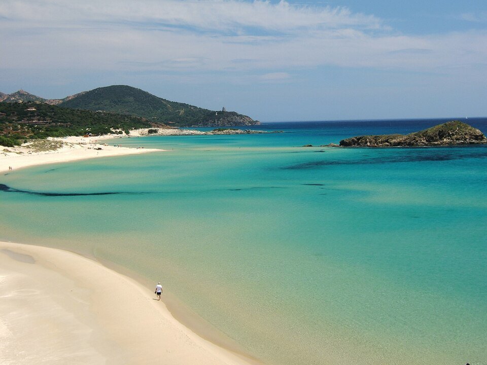 spiagge del Sud della Sardegna su Giudeu 