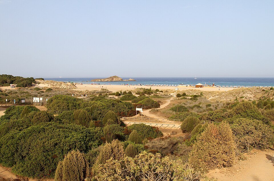 spiagge del Sud della Sardegna su Giudeu 