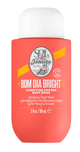 SOL DE JANEIRO Bom Dia Bright - Gel doccia scrub agli AHA BHA