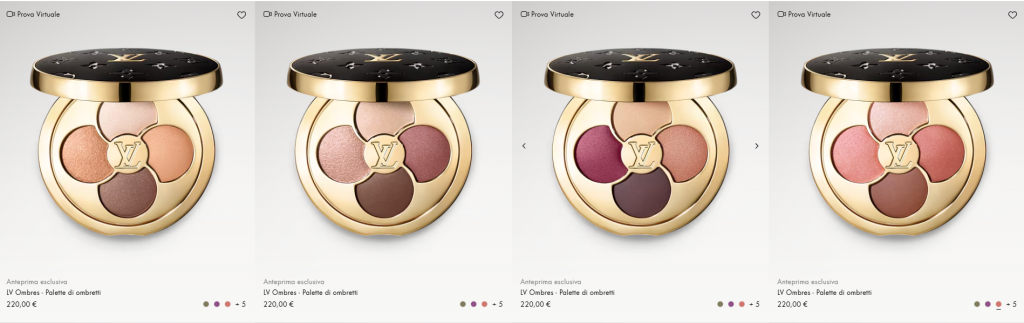LOUIS VUITTON MAKE UP le palette