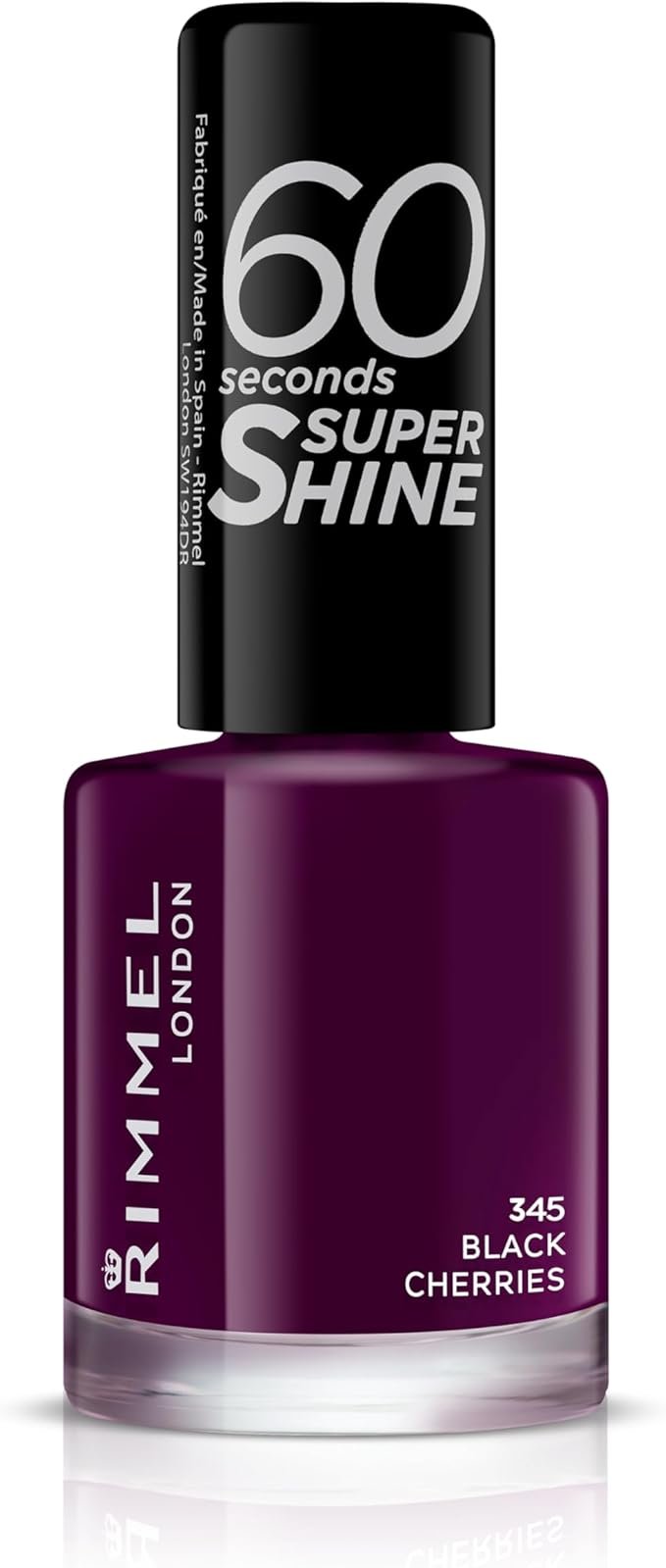smalto RIMMEL 345 BLACK CHERRIES