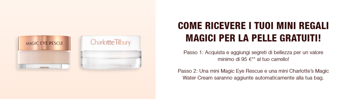 omaggi che si ricevono con l'acquisto del Calendario dell’Avvento Charlotte Tilbury 2025