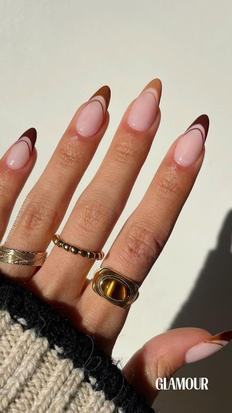 MANICURE AUTUNNALI CON FRENCH RIVISITATA