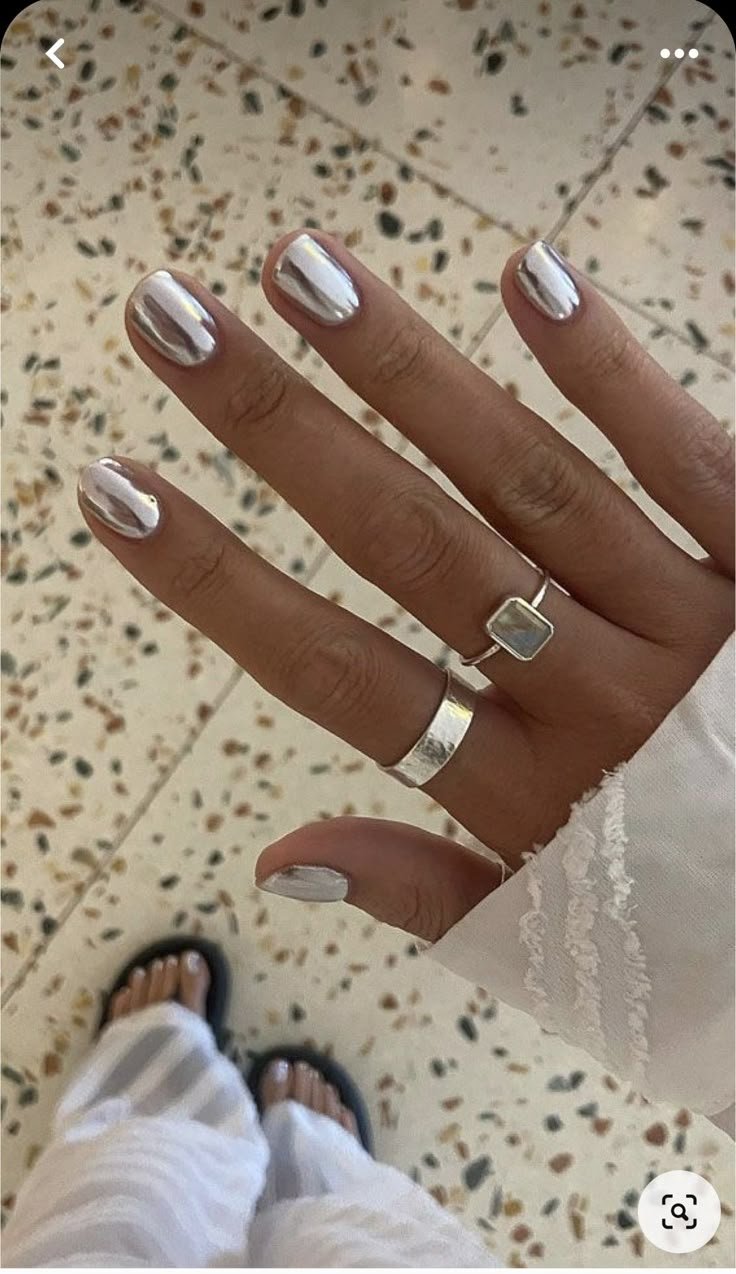 MANICURE AUTUNNALI CHROME
