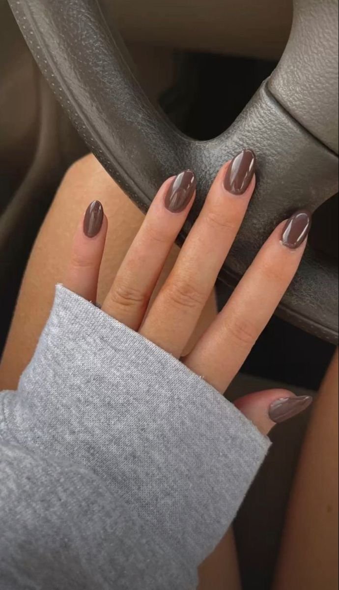 MANICURE AUTUNNALI CIOCCOLATO