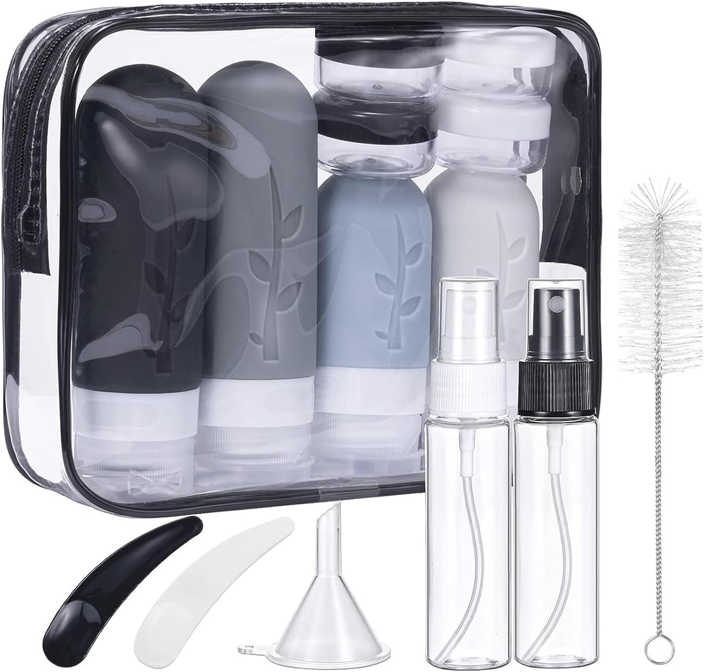 kit bottiglie viaggio idea regalo per Calendario avvento uomo fai da te