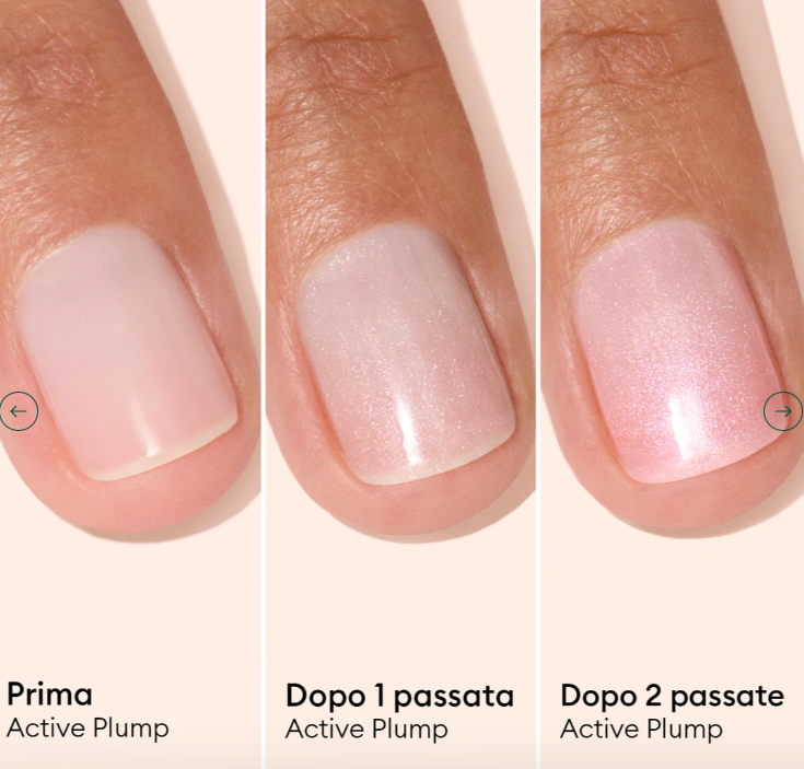 APPLICAZIONE DELLO SMALTO ACTIVE PLUMP DI MANUCURIST