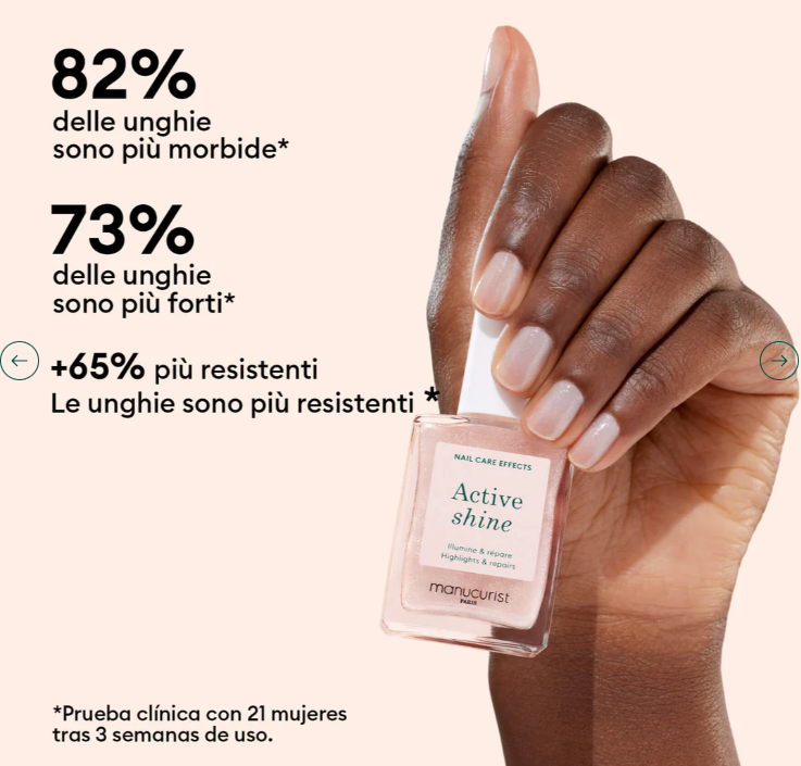 SCHEDA INFO DELL'ACTIVE SHINE DI MANUCURIST 