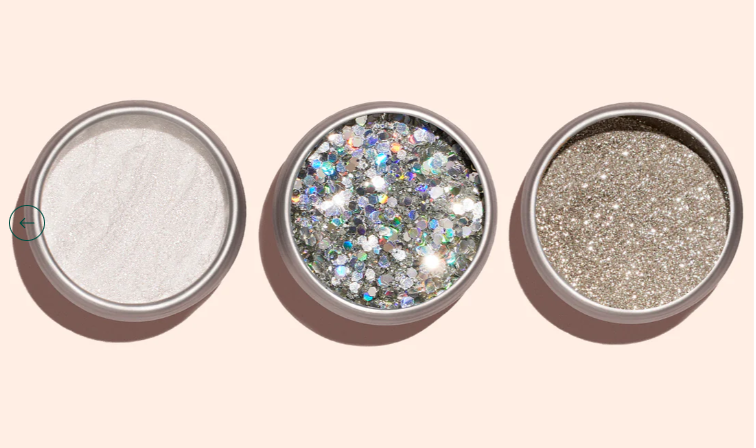 TRIO DI PIGMENTI E PAILLETTES MANUCURIST PER LA MANICURE 