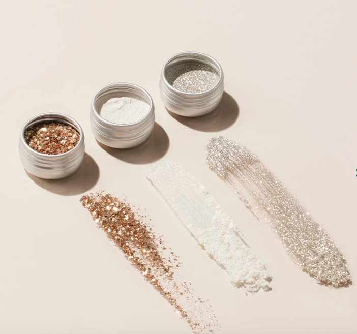 TRIO DI PIGMENTI E PAILLETTES MANUCURIST PER LA MANICURE 