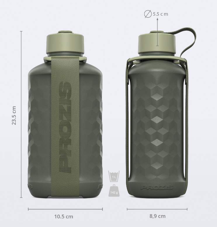 borraccia verde militare prozis 