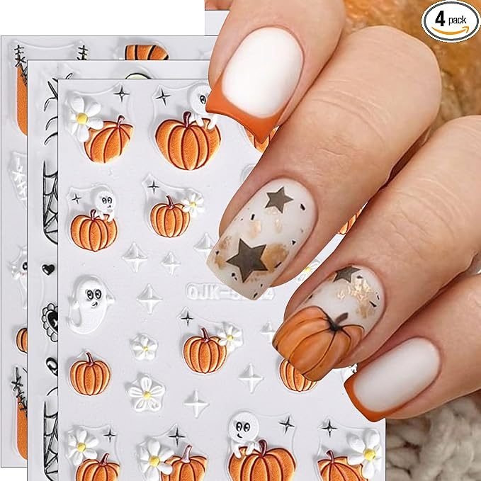 adesivi unghie per halloween